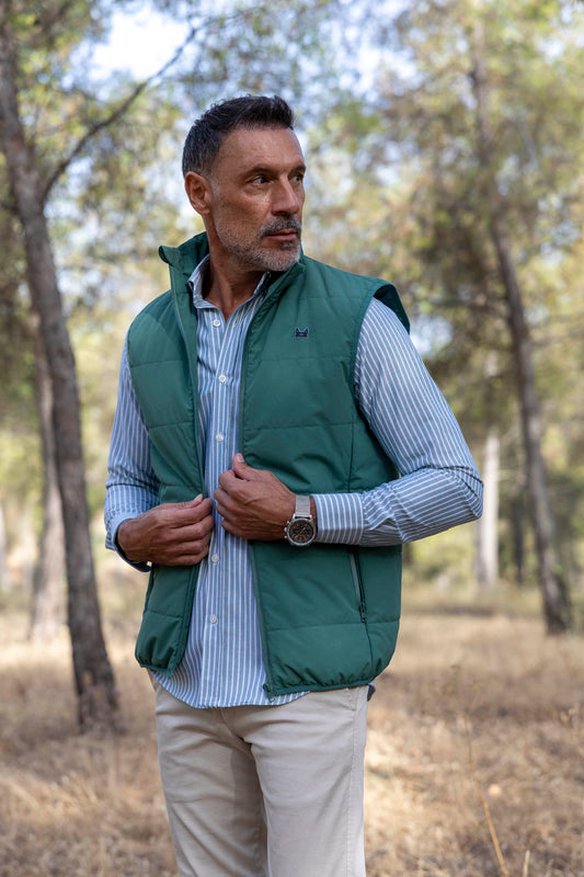 Chaleco Técnico Verde | Alpes