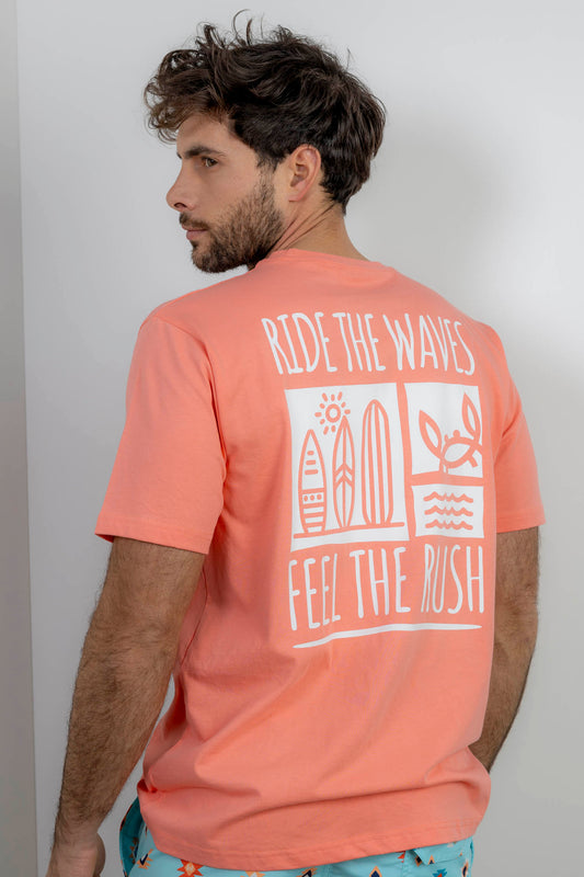 Camiseta Coral | Waves