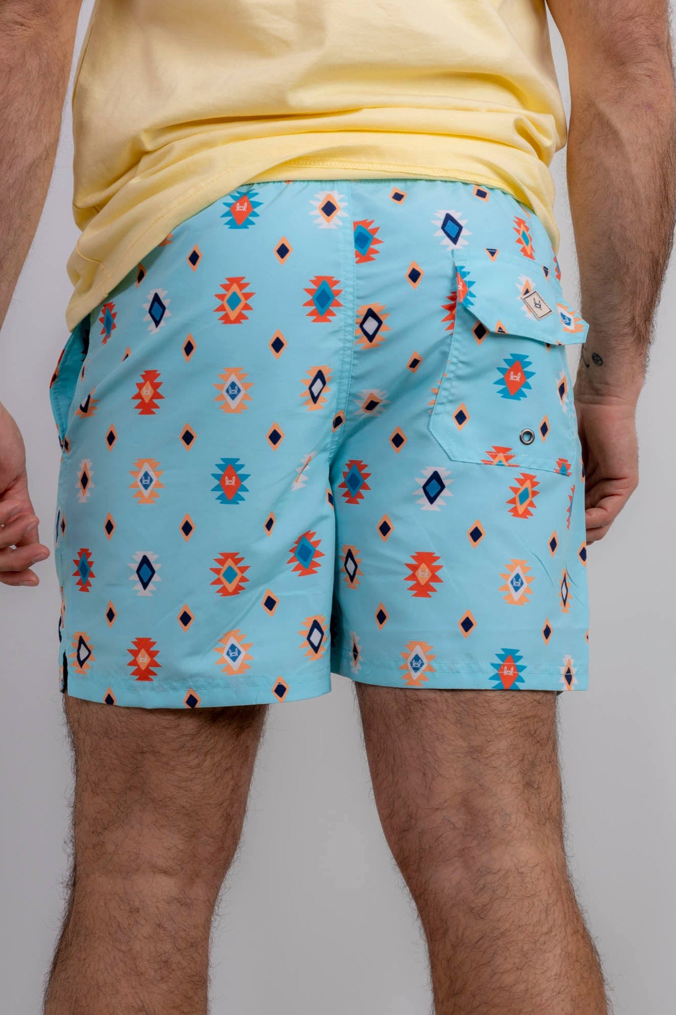 Bañador Etnico Turquesa