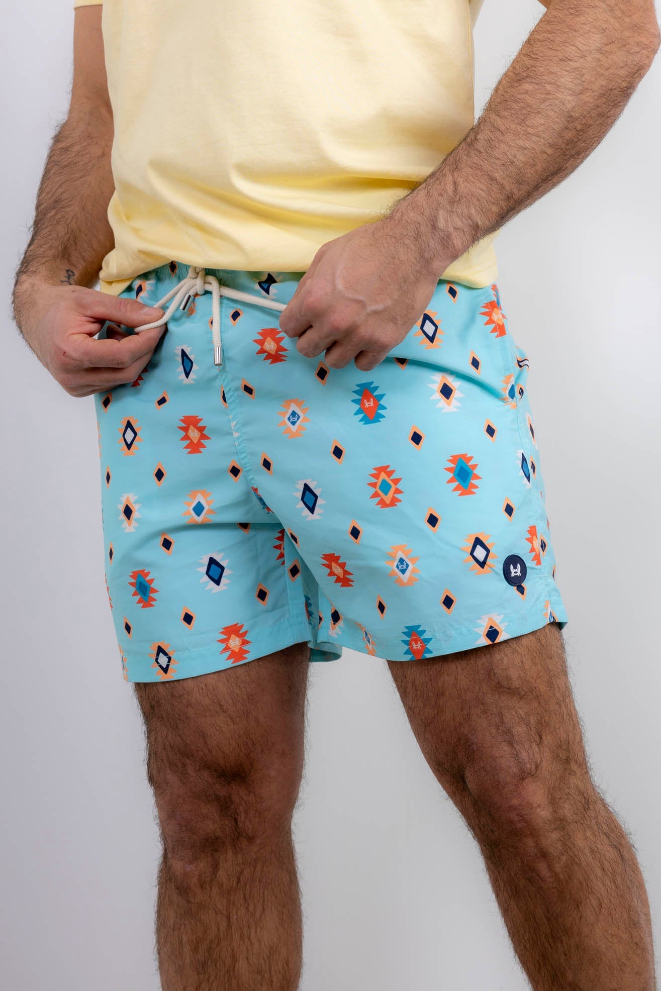 Bañador Etnico Turquesa