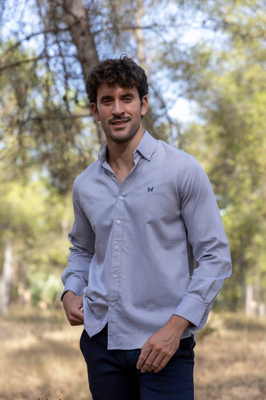 Camisa Estructura Gris | Jerez