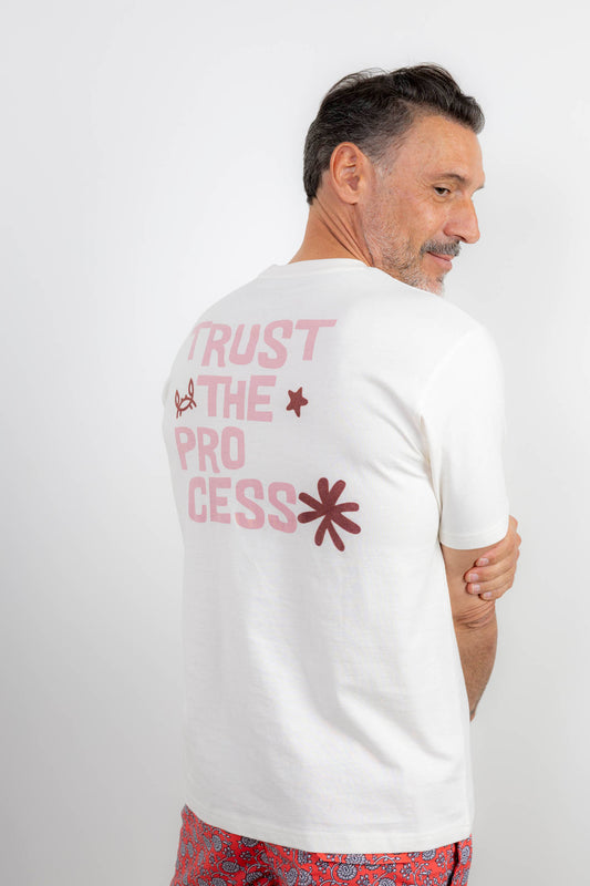 Camiseta Trust The Process Crema | Auckland