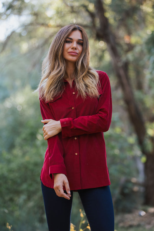 Camisa micropana granate