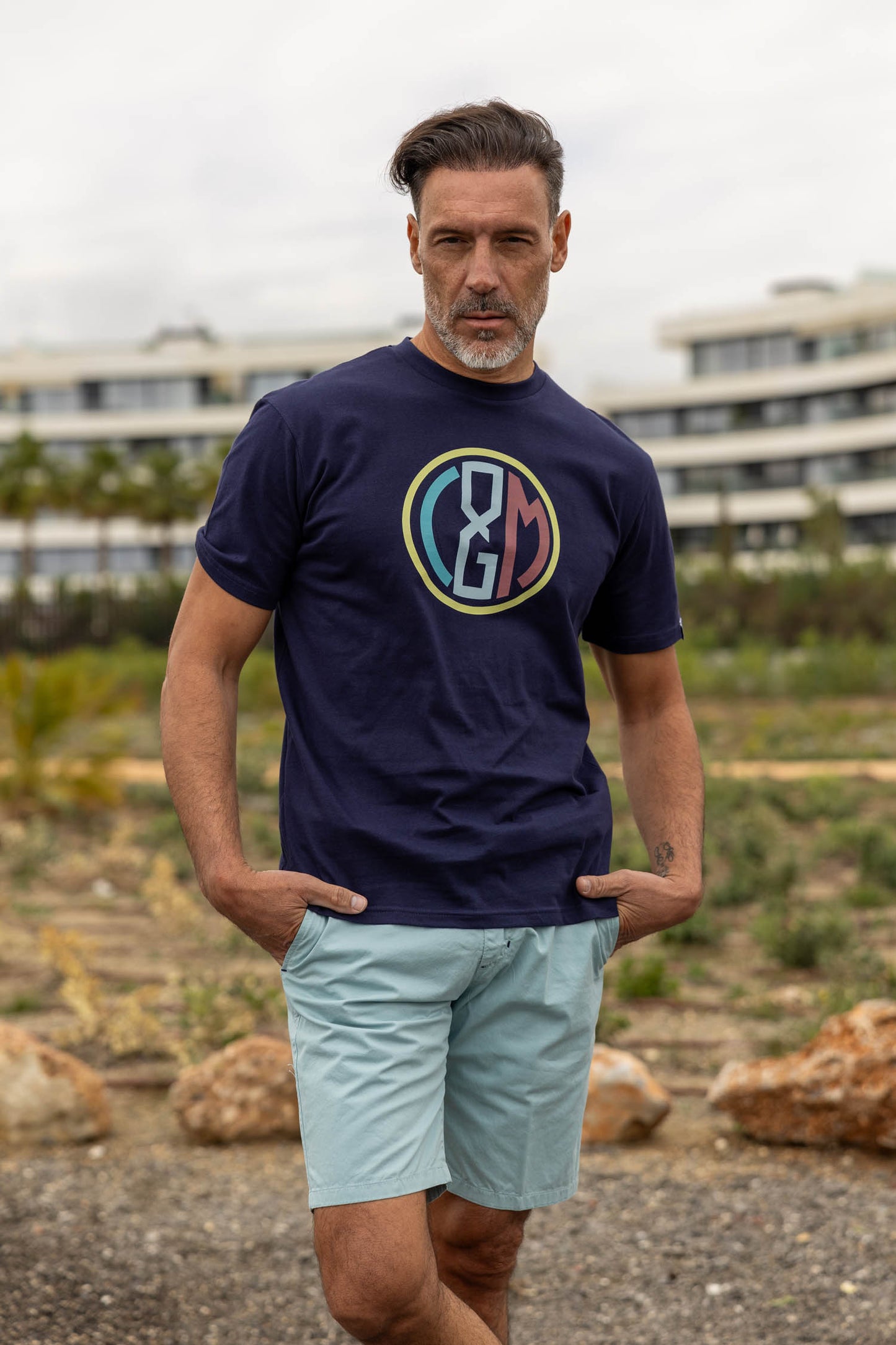 Camiseta C&M Marino