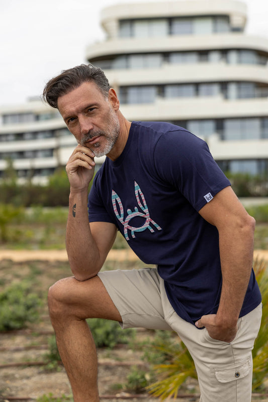 Camiseta Etnica Marino