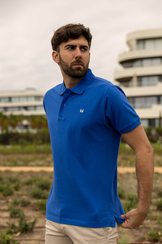 Polo Básico Azul Tinta