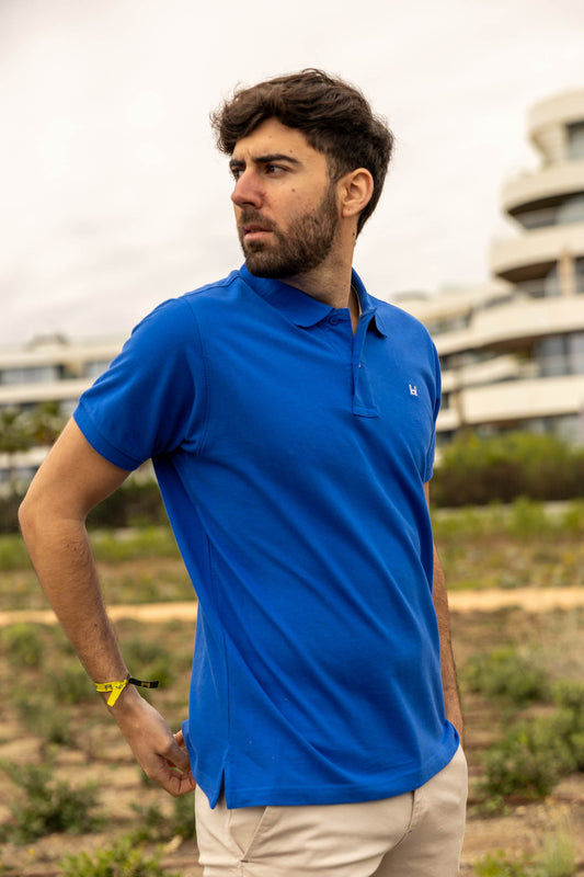 Polo Básico Azul Tinta