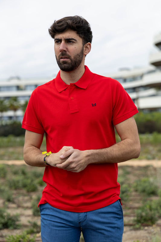 Polo Básico Rojo