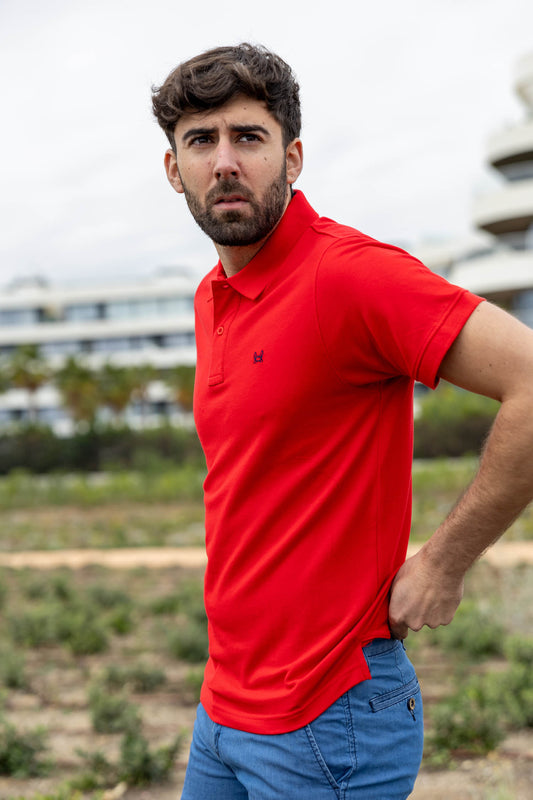 Polo Básico Rojo