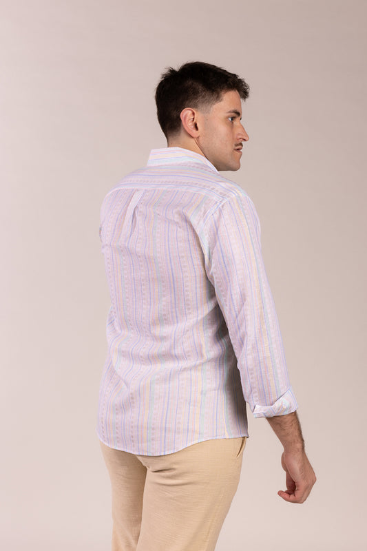 Camisa Lino Etnica | Cártama