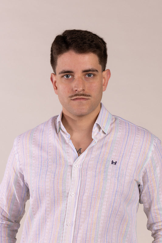 Camisa Lino Etnica | Cártama