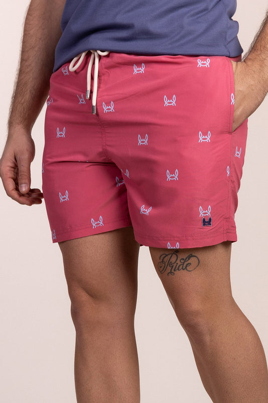 Bañador Estampado Cangrejito Fresa