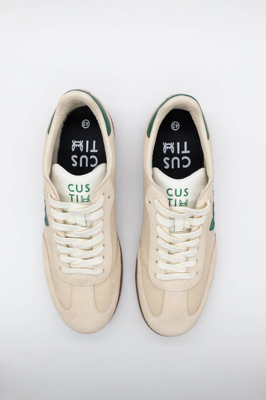 Zapatilla Serraje Beige