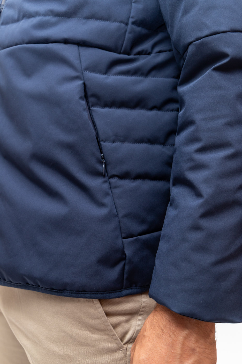 Chaqueta Técnica Capucha Marino | Annapurna