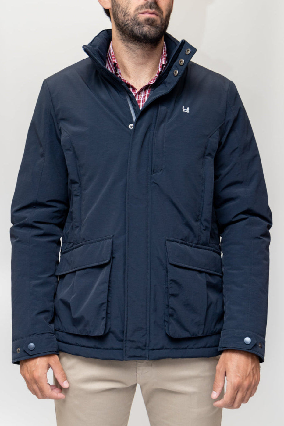 Parka Técnica Bolsillos Marino | Everest