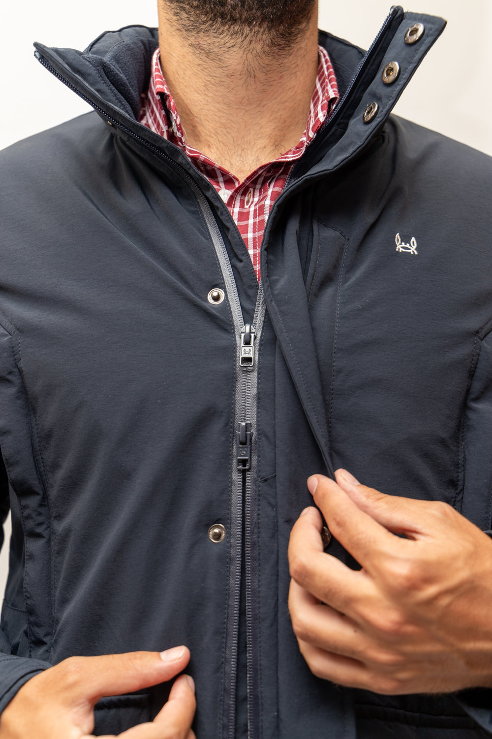 Parka Técnica Bolsillos Marino | Everest