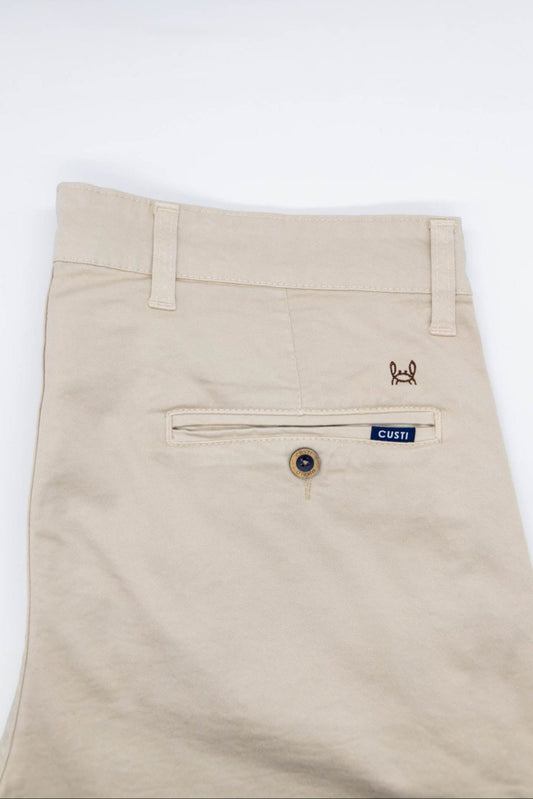 Bermuda Elástica Piedra | Priego