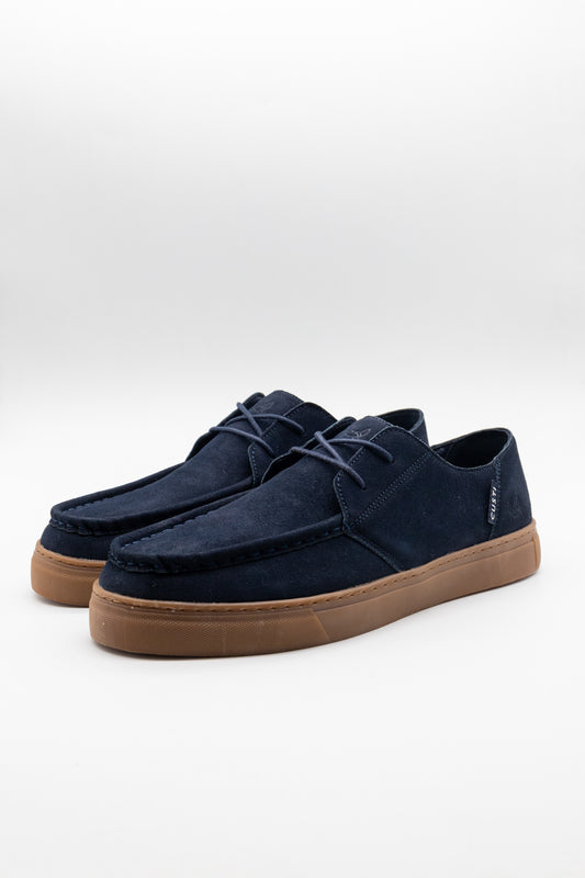 Zapato Serraje Azul Marino