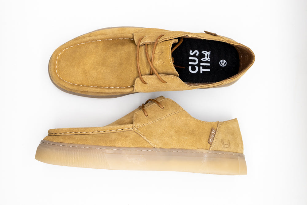 Zapato Serraje Beige