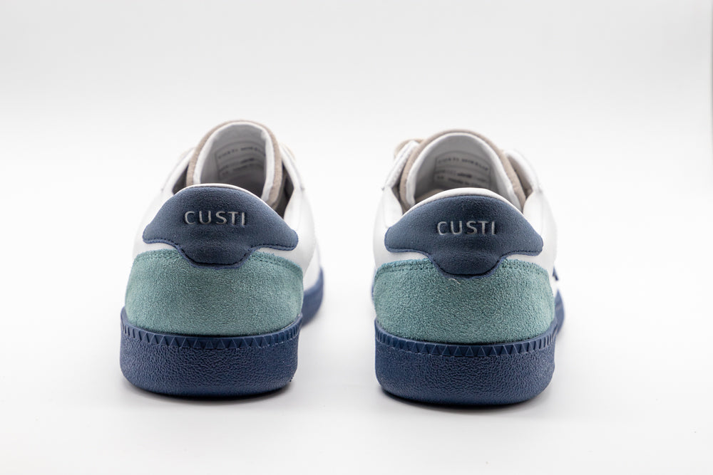 Sneakers Baja Piel Blanco | Duo