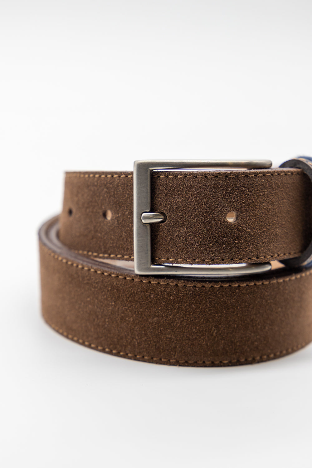 Cinturón piel marrón