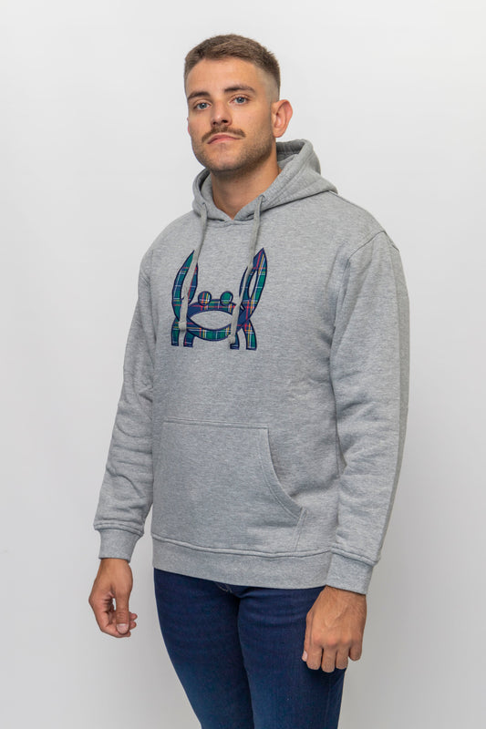 Sudadera Capucha Gris Tela