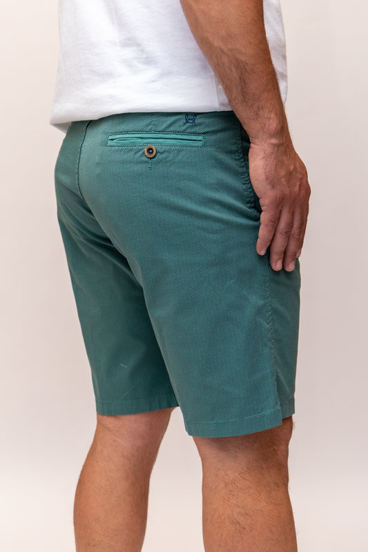 Bermuda Fantasía Verde Azulado | Califa