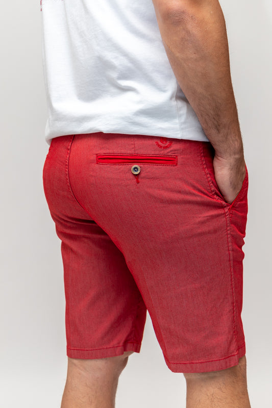 Bermuda Fantasía Rojo | Cartujana
