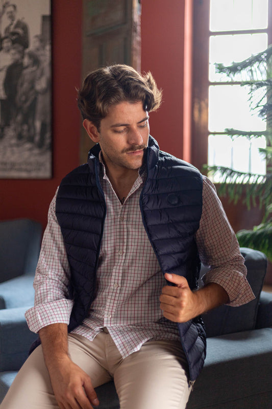 Chaleco Acolchado Marino