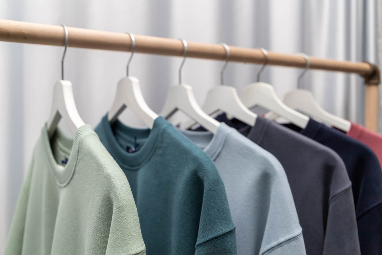 Sudadera Básica Celeste