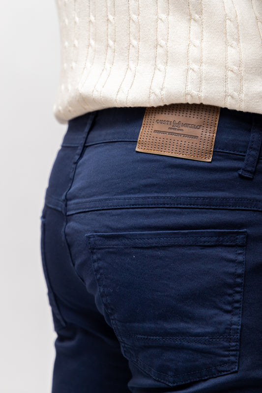 Pantalón 5 Bolsillos Azul Marino