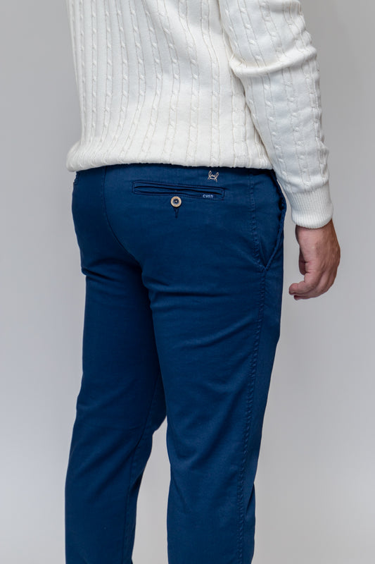 Pantalón Chino Elástico Azulón | Jesulín