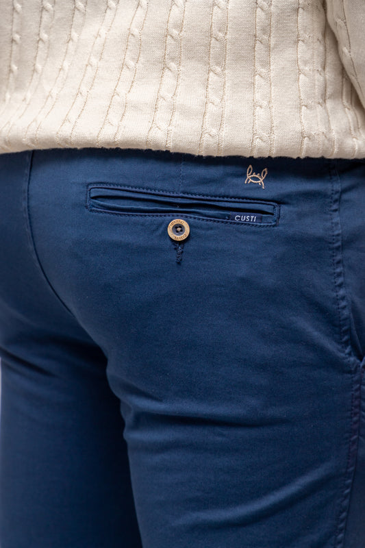 Pantalón Chino Elástico Azulón | Jesulín