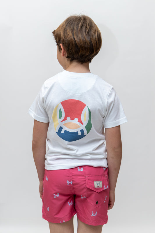 Bañador Infantil Cangrejito Fresa
