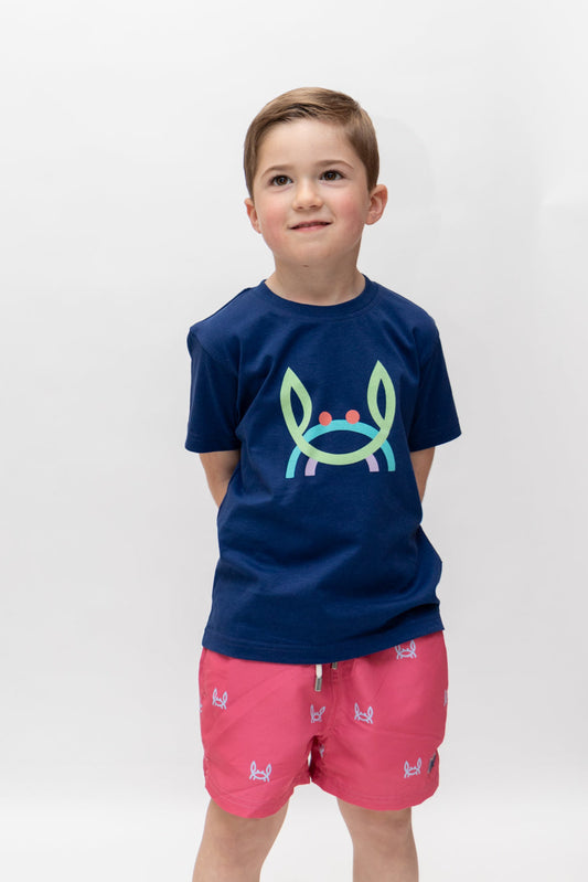 Camiseta Infantil Cangrejito Multicolor | Mykonos