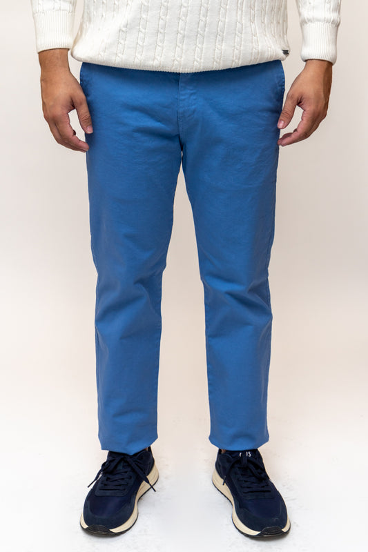 Pantalón Chino Elástico Azul Azafata | Jesulín