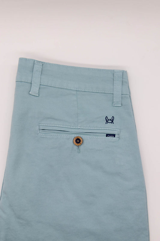 Bermuda Elástica Agua Marina | Priego