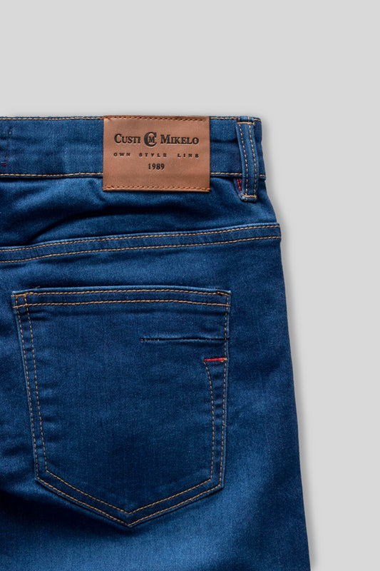 Pantalón Vaquero Elástico Piedra | Curro