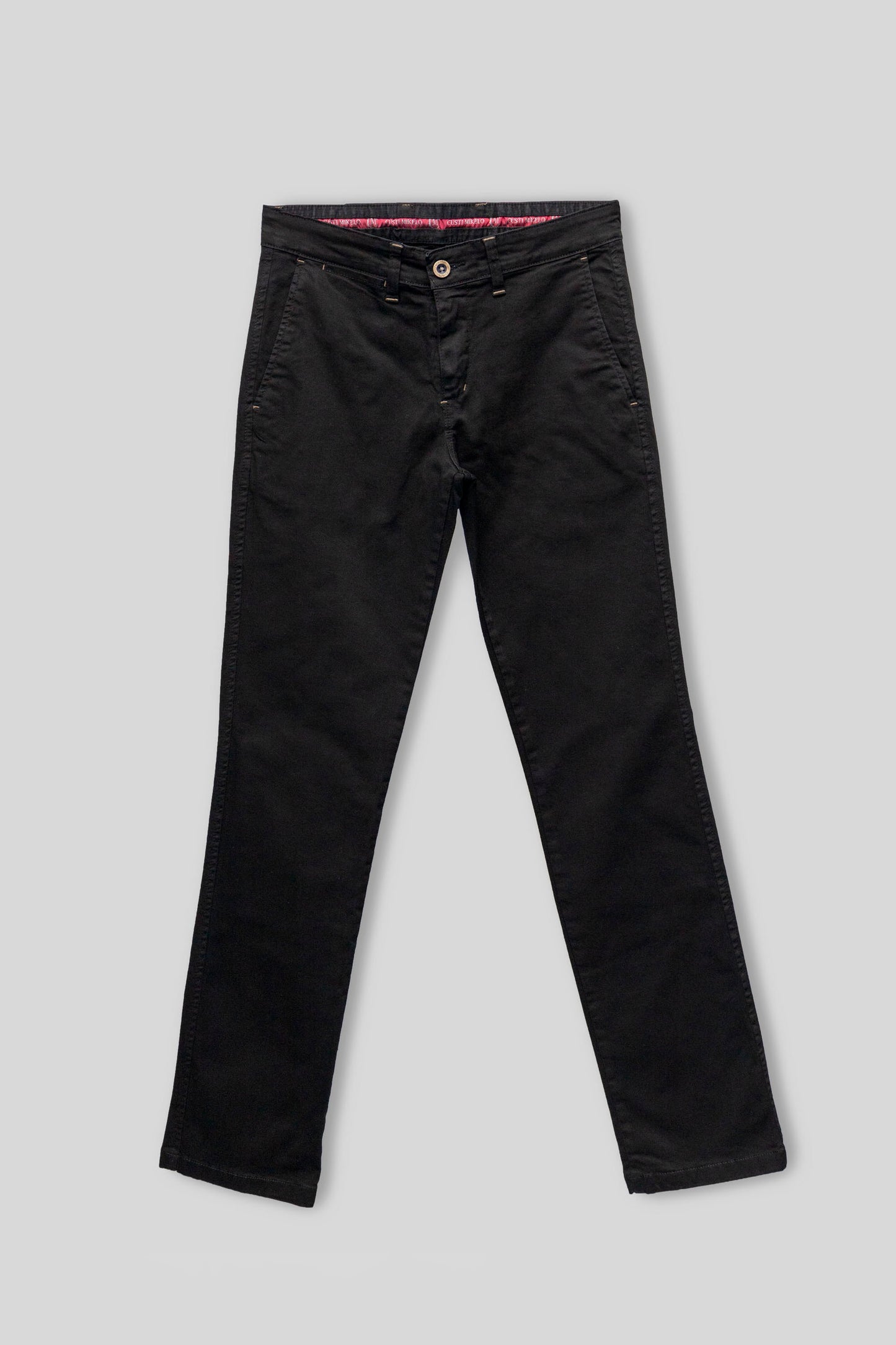 Pantalón Chino Elástico Negro | Jesulín