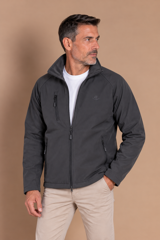 Veste technique gris anthracite | Baléares