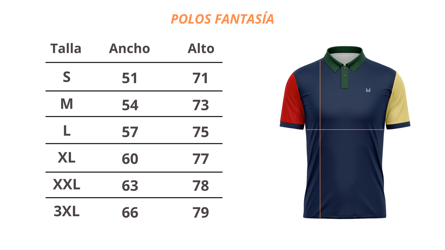 Polo Estructura Jacquard Azul | Denis