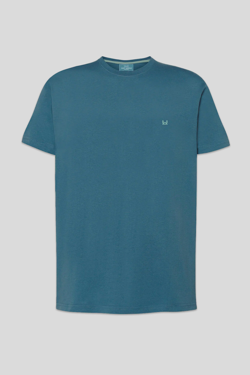 Camiseta Básica Azul Ácido