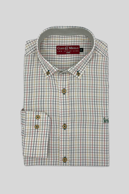 Camisa Villela Cuadro Verde | Almonte