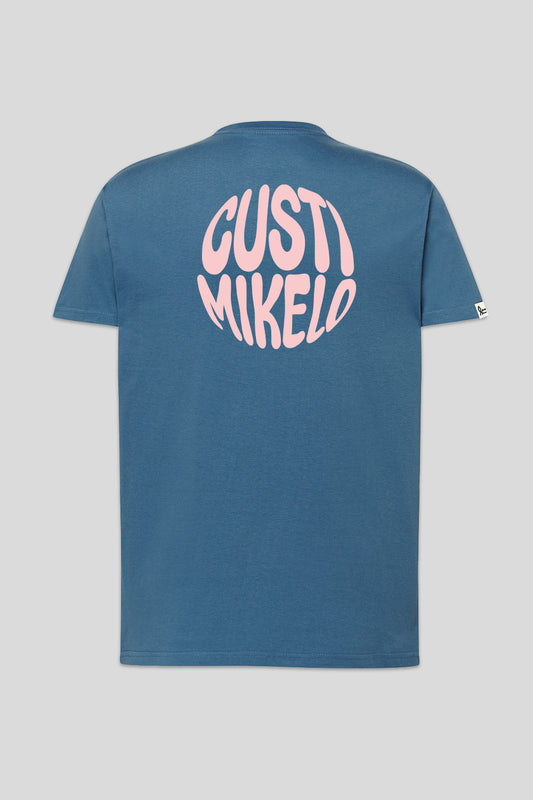 Camiseta Print Circle Azul Marino