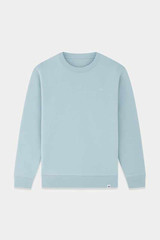 Sudadera Tacto Melocotón | Celeste