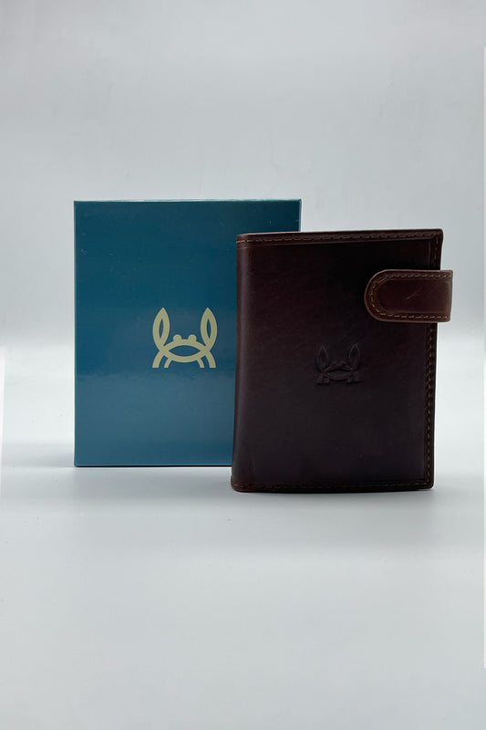 Cartera Cuero Marrón Claro