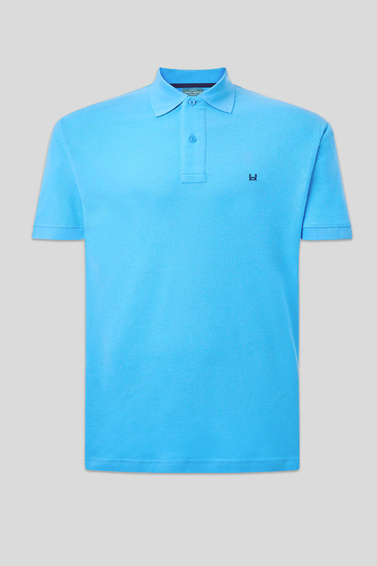 Polo Básico Azul Celeste