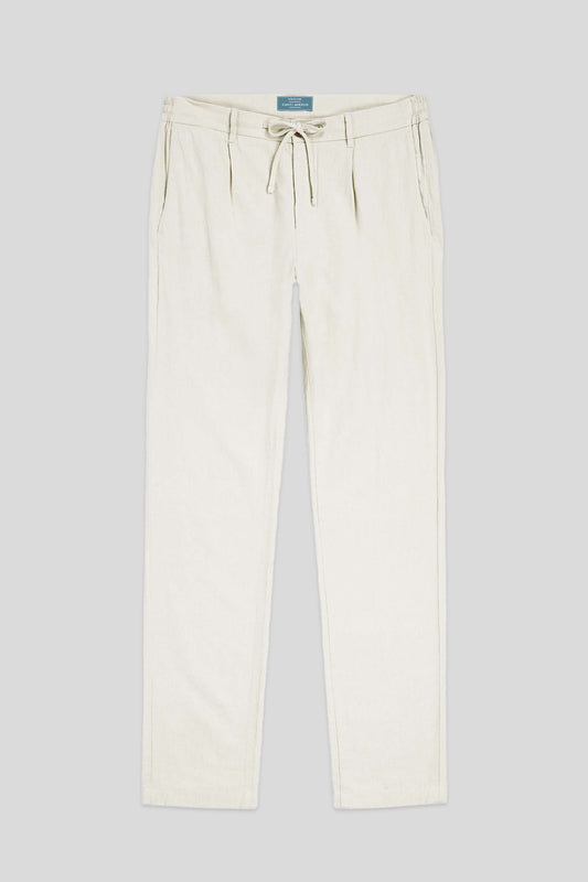 Pantalón Lino Beige