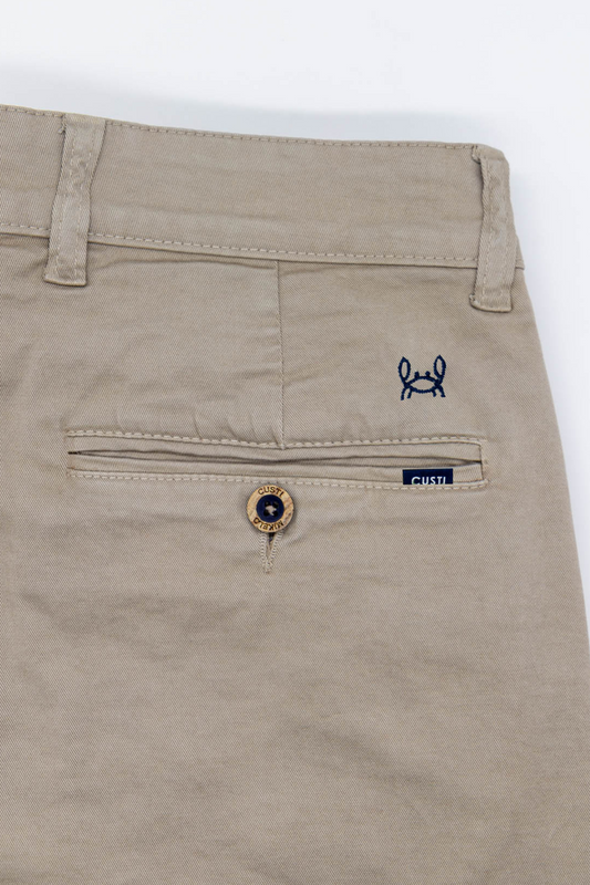 Pantalón Chino Elástico Arena | Jesulín