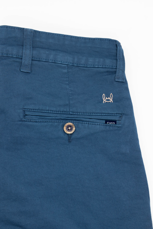 Pantalón Chino Elástico Petróleo | Jesulín